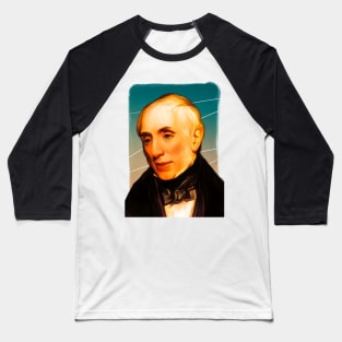 English poet William Wordsworth illustration Baseball T-Shirt